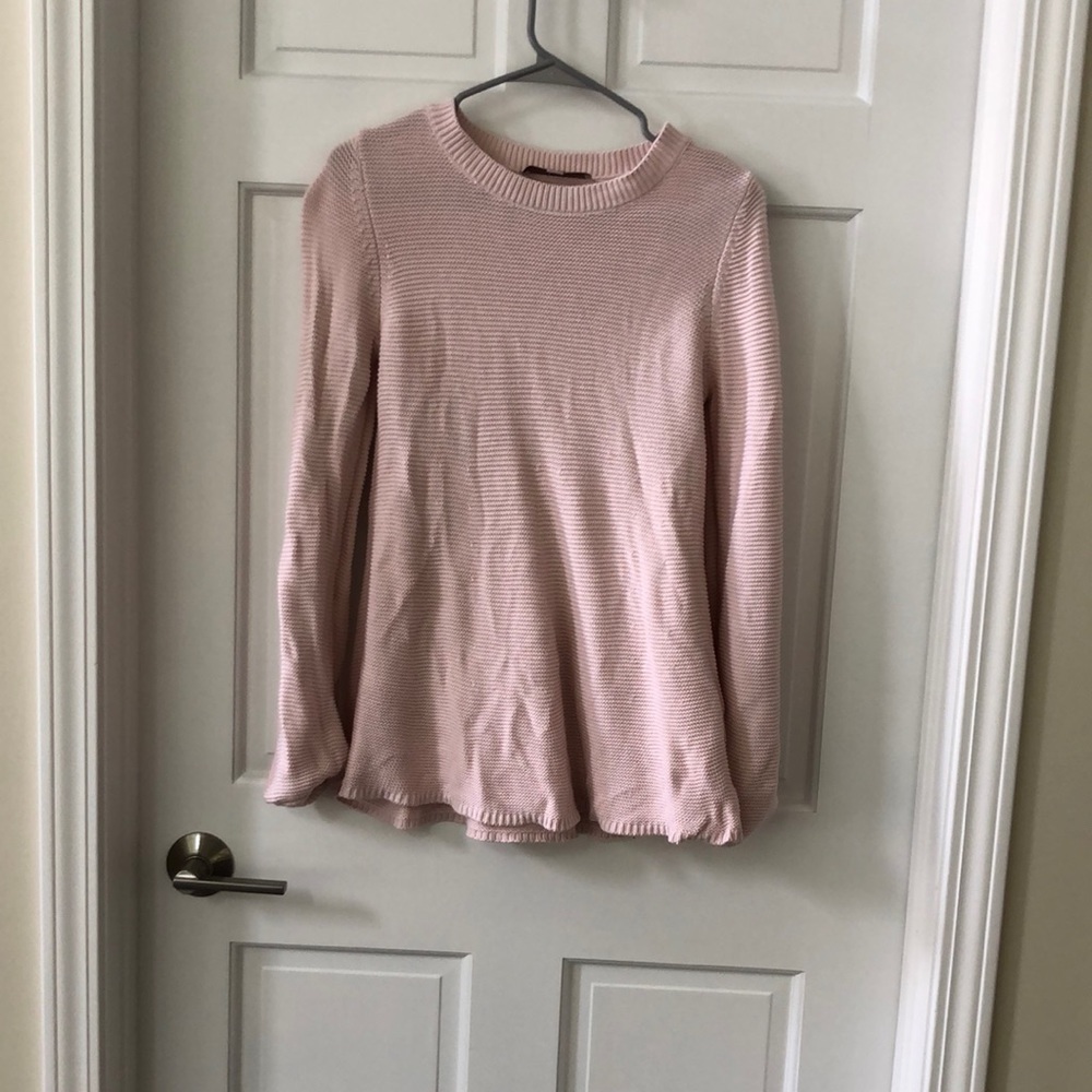 Loft size S pink sweater